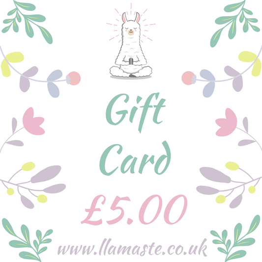 Llamaste Children's Yoga & Mindfulness Gift Cards!