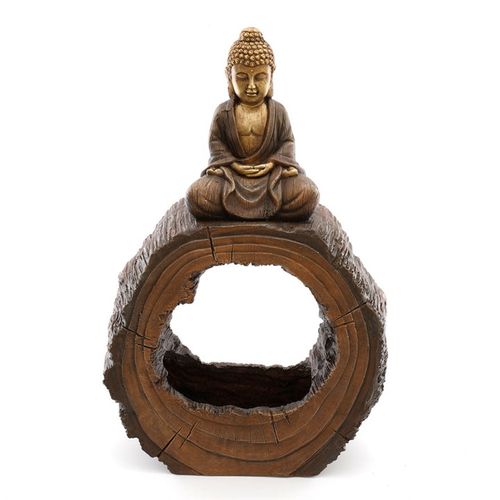 36x56cm Buddha Tree Trunk Planter