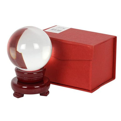 8cm Crystal Ball with Stand